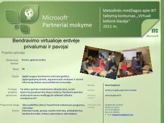 Bendravimo virtualioje erdvėje privalumai ir pavojai