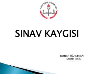 SINAV KAYGISI