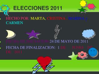 ELECCIONES 2011