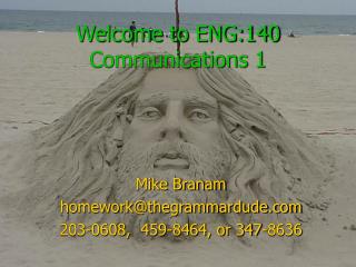 Welcome to ENG:140 Communications 1