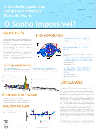 A Gestão Integrada dos Recursos Hídricos da Bacia do Douro :