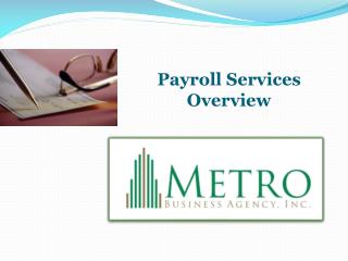 Payroll Services Overview