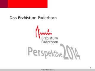 Das Erzbistum Paderborn