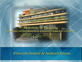 Dirección General de Auditoría Interna