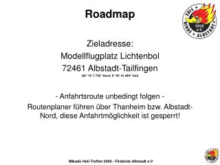 Roadmap