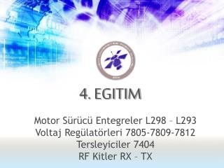 Motor Sürücü Entegreler L298 – L293 Voltaj Regülatörleri 7805-7809-7812 Tersleyiciler 7404