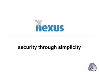 security through simplicity