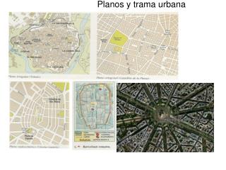 Planos y trama urbana