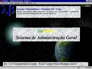 Site : leonarinformatica.br - E-mail: contato@leonarinformatica.br
