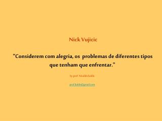 Nick Vujicic