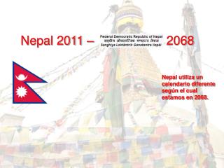 Nepal 2011 – 2068