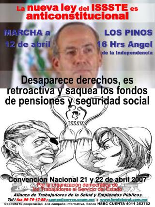 Desaparece derechos, es retroactiva y saquea los fondos de pensiones y seguridad social