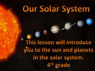 Our Solar System