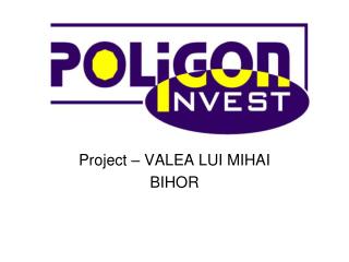 Project – VALEA LUI MIHAI BIHOR