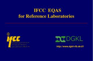 IFCC EQAS for Reference Laboratories ________________________________________