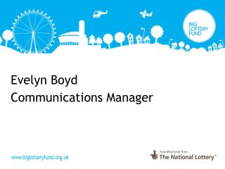 Evelyn Boyd Communications Manager