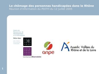 Le chômage des personnes handicapées dans le Rhône