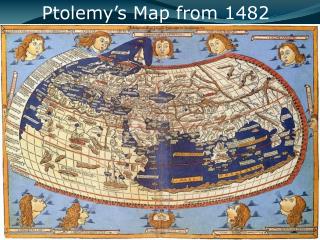 Ptolemy’s Map from 1482