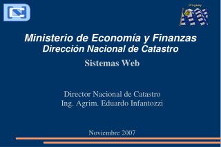 Ministerio de Economía y Finanzas Dirección Nacional de Catastro