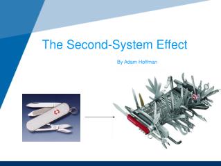 The Second-System Effect