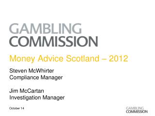 Money Advice Scotland – 2012