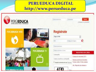 PERUEDUCA DIGITAL perueduca.pe