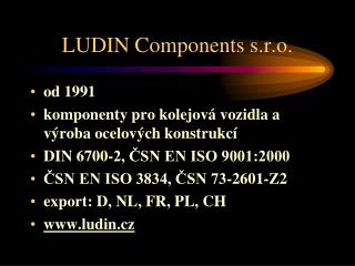 LUDIN Components s.r.o.