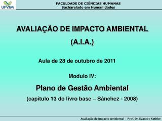 FACULDADE DE CIÊNCIAS HUMANAS Bacharelado em Humanidades