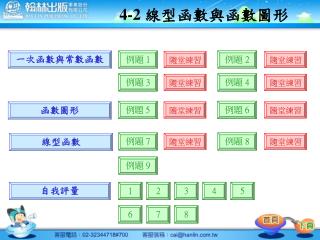 4-2 線型函數與函數圖形