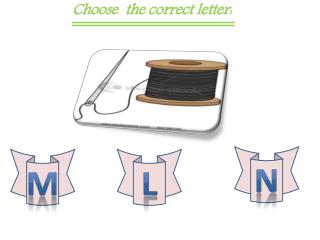 Choose the correct letter: