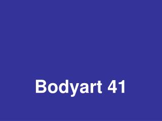 Bodyart 41