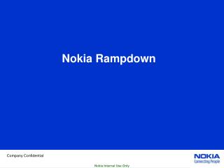 Nokia Rampdown