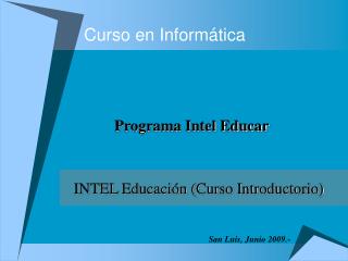 Curso en Informática