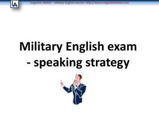 Military English exam - speaking strategy