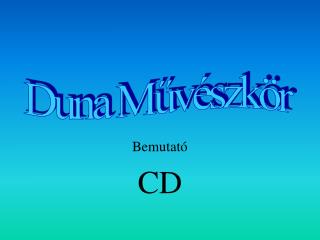 Bemutató CD