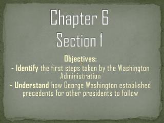 Chapter 6 Section 1