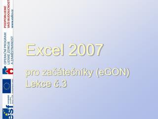 Excel 2007