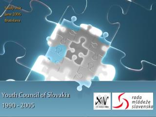 Youth Council of Slovakia 1990 - 2005