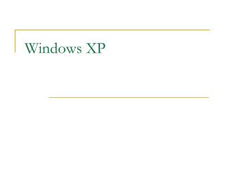 Windows XP