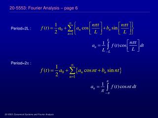 20-5553: Fourier Analysis – page 6