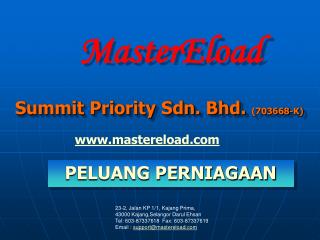 Summit Priority Sdn. Bhd. (703668-K)