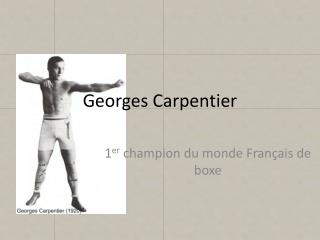 Georges Carpentier