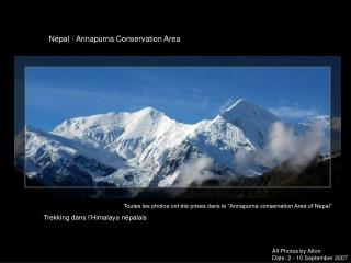 Trekking dans l’Himalaya népalais