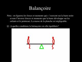 Balançoire