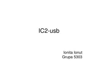 IC2-usb