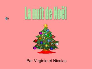 Par Virginie et Nicolas