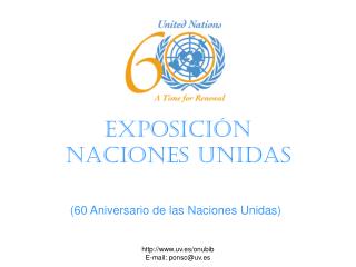 Exposición Naciones Unidas