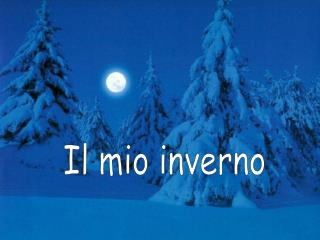 Il mio inverno