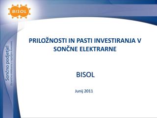 Priložnosti IN PASTI investiranja v sončne elektrarne