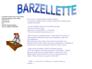 BARZELLETTE